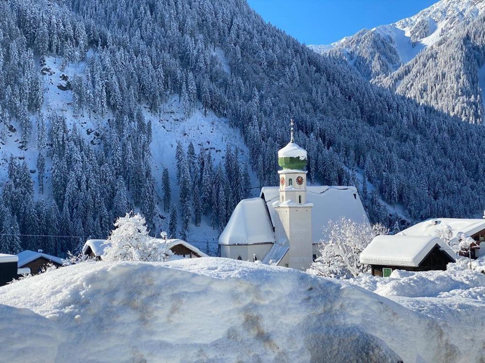 Appartamento Haus Albuin Sankt Gallenkirch Esterno foto